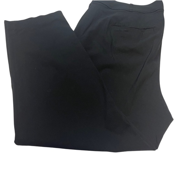 Lane Bryant black slacks. Very classy. Straight leg trousers. Size 22R - Picture 2 of 3